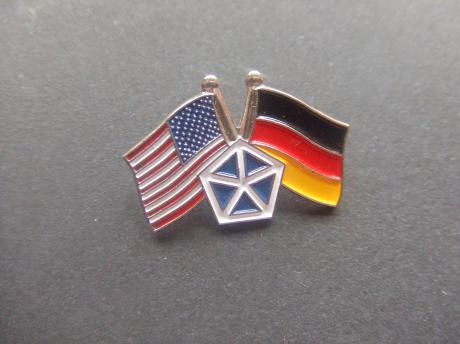 Vlag Amerika Duitsland US 5th Corps